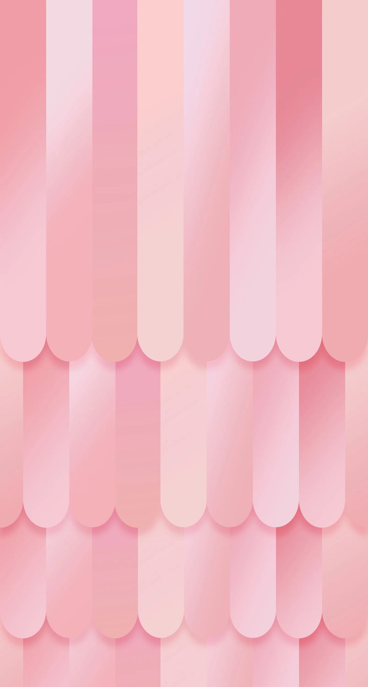 Gradient Stripes, Pink Mural Wallpaper - pure wallpaper artwork