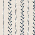 Bayleaf Stripe, Blue Mural Wallpaper - pure wallpaper artwork