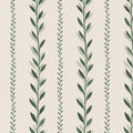 Bayleaf Stripe, Green Mural Wallpaper - pure wallpaper artwork