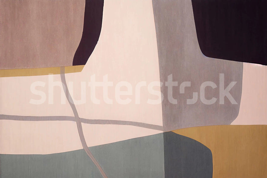 Abstract Art, Pastel Mural Wallpaper