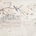Bird Tree, Pastel Mural Wallpaper - pure wallpaper artwork