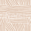Geometric Lines, Beige Mural Wallpaper - pure wallpaper artwork