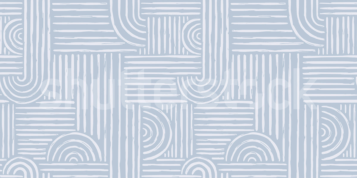 Graphic Vaults, Blue Mural Wallpaper - pure wallpaper artwork