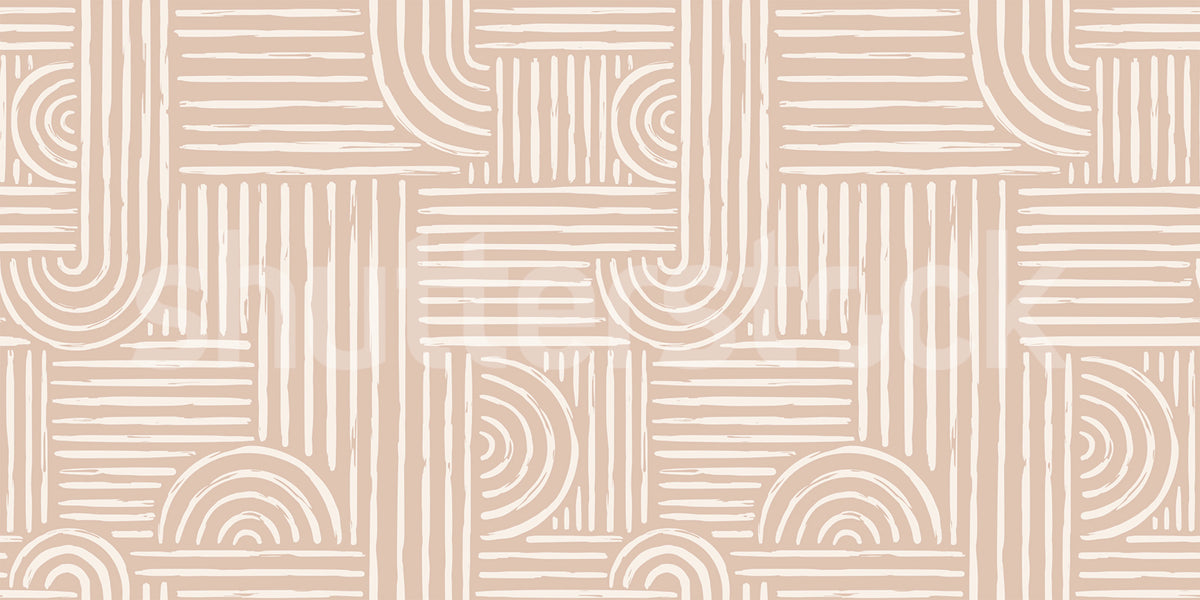 Graphic Vaults, Beige Mural Wallpaper - pure wallpaper artwork