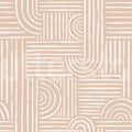 Graphic Vaults, Beige Mural Wallpaper - pure wallpaper artwork