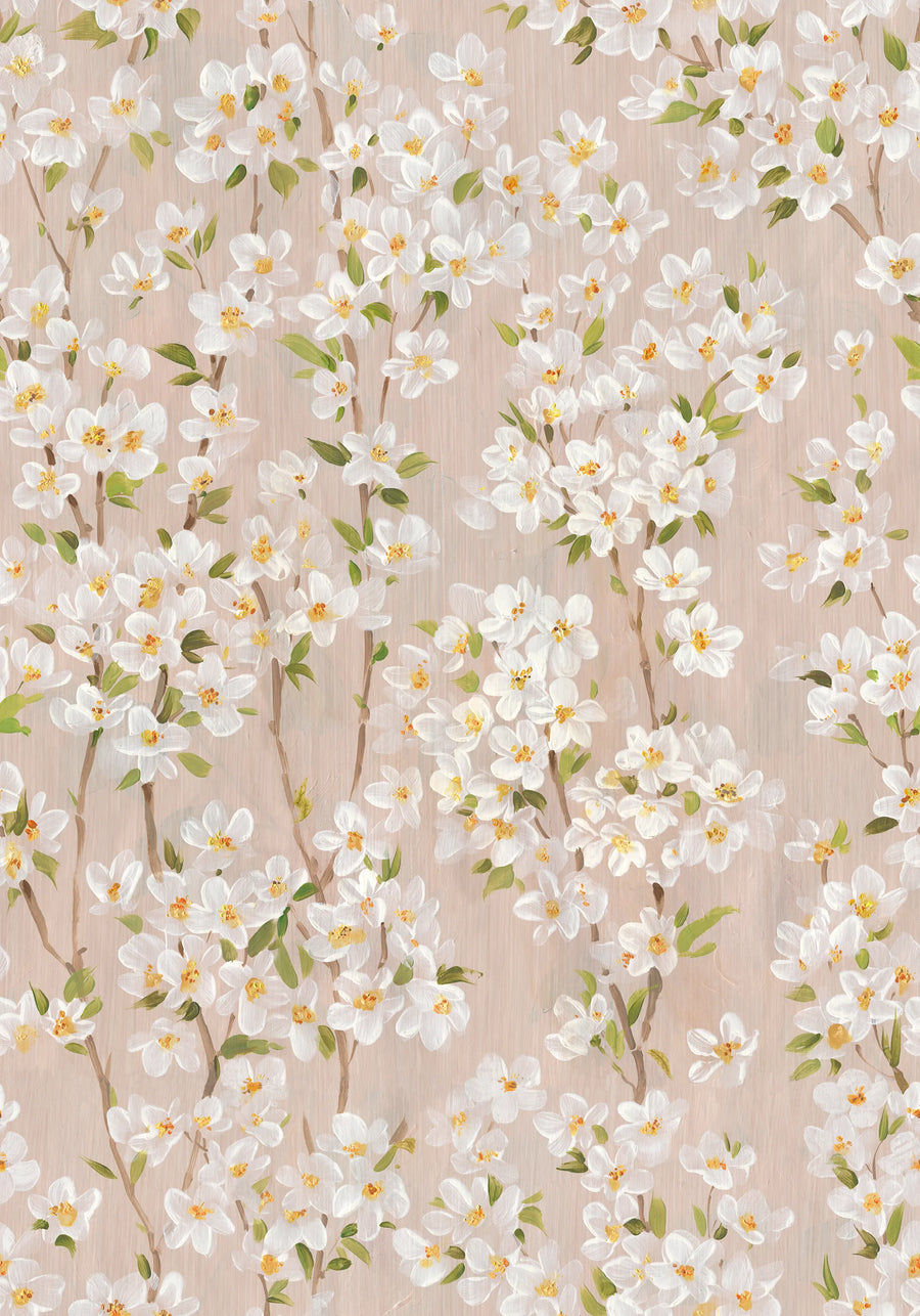 Cherry Blossom Tree, Pink Mural Wallpaper