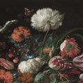 Bold Bouquet, Red Mural Wallpaper - pure wallpaper artwork