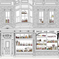 Candyshop, Gray Mural Wallpaper - pure wallpaper artwork