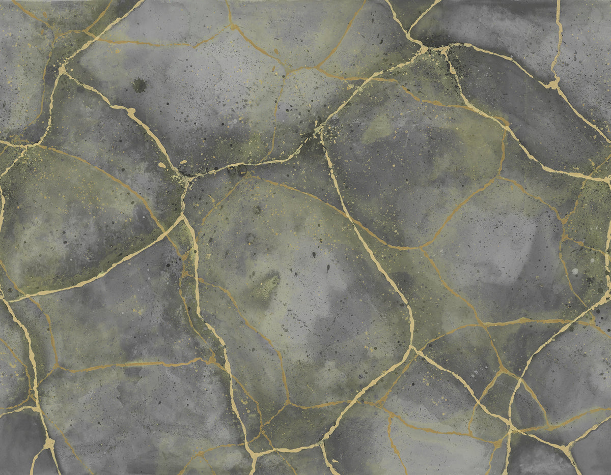 Marble Watercolor, Gray Mural Wallpaper - pure wallpaper artwork