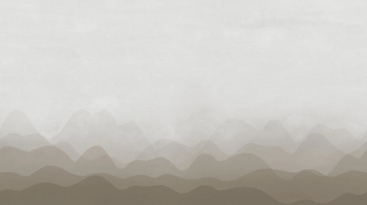 Gradient Flow, Beige Mural Wallpaper - pure wallpaper artwork