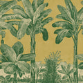 Timeless Tropics, Yellow Mural Wallpaper - pure wallpaper artwork