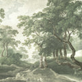 The Vintage Grove, Spring Green Mural Wallpaper - pure wallpaper artwork