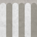 Circus Stripes, Pearl Mural Wallpaper - pure wallpaper artwork