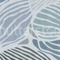 Graphic Leafs, Blue Mural Wallpaper - pure wallpaper artwork