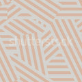 Abstract Stripes, Peach & Pearl Mural Wallpaper - pure wallpaper artwork