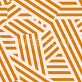 Abstract Stripes, Toffee & Cream Mural Wallpaper - pure wallpaper artwork