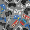 Controls, Blue Mural Wallpaper - pure wallpaper artwork