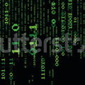 Code Drop, Green Mural Wallpaper - pure wallpaper artwork
