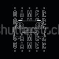 Gamer, Black Mural Wallpaper - pure wallpaper artwork