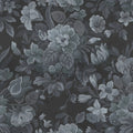 Majestic Vintage Garden, Dark Blue Mural Wallpaper - pure wallpaper artwork