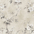 Poetic Flora, Beige Mural Wallpaper - pure wallpaper artwork