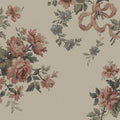 Vintage Bow, Pink Mural Wallpaper - pure wallpaper artwork