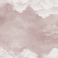 Sky of Clouds, Pink Mural Wallpaper - pure wallpaper artwork