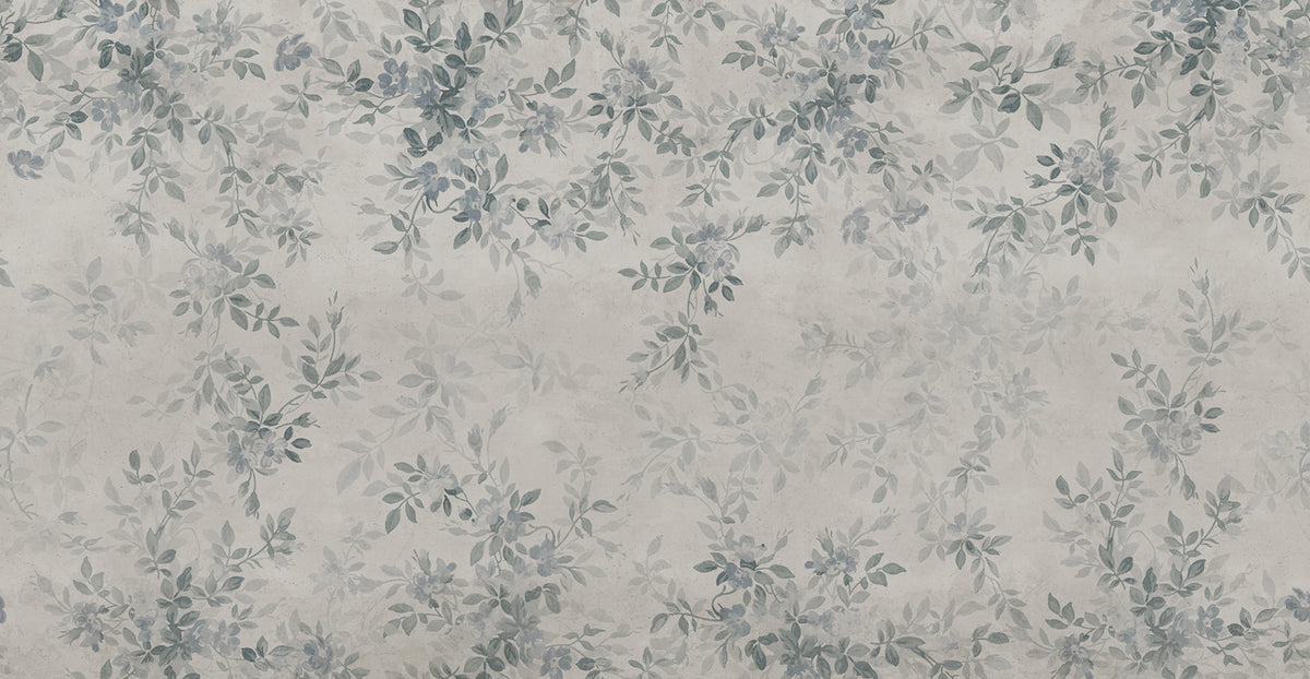 Daydream, Blue Mural Wallpaper - pure wallpaper artwork