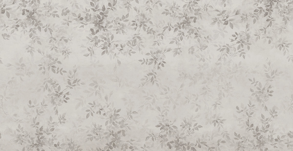 Daydream, Gray Mural Wallpaper - pure wallpaper artwork