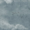 Wings Over Horizon, Blue Mural Wallpaper - pure wallpaper artwork