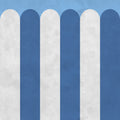Circus Stripes, Blueberry Mural Wallpaper - pure wallpaper artwork