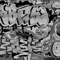 Graffiti, Black Mural Wallpaper - pure wallpaper artwork