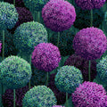 Elysian Flowers, Lilac Mural Wallpaper - pure wallpaper artwork