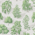 Yggdrasil Forest, Light Green Mural Wallpaper - pure wallpaper artwork