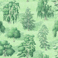 Yggdrasil Forest, Green Mural Wallpaper - pure wallpaper artwork