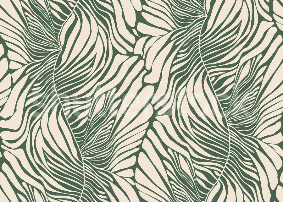 Seagrass, Green Mural Wallpaper