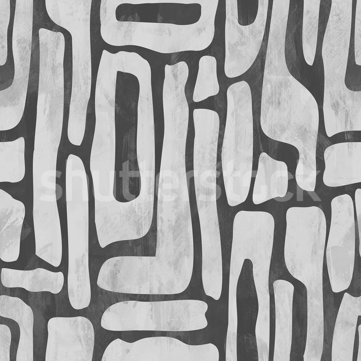 Aesthetic Shapes, Gray Mural Wallpaper - pure wallpaper artwork
