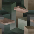 Geometrics, Dark Mural Wallpaper - pure wallpaper artwork