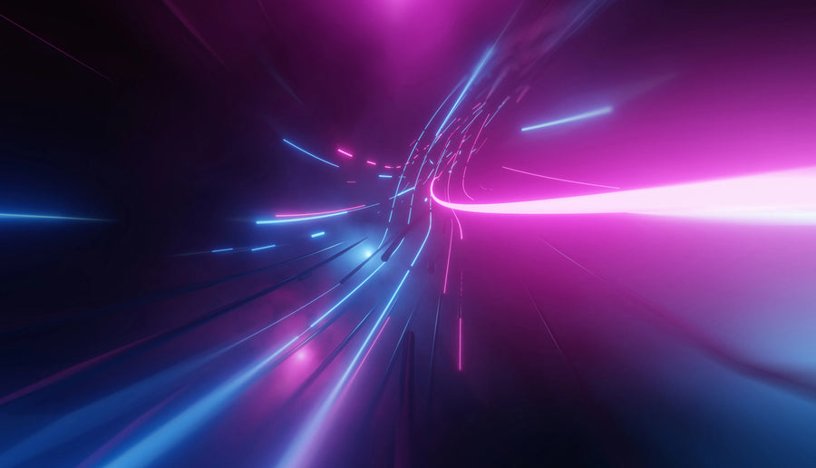 The Speed of Light, Midnight Mural Wallpaper
