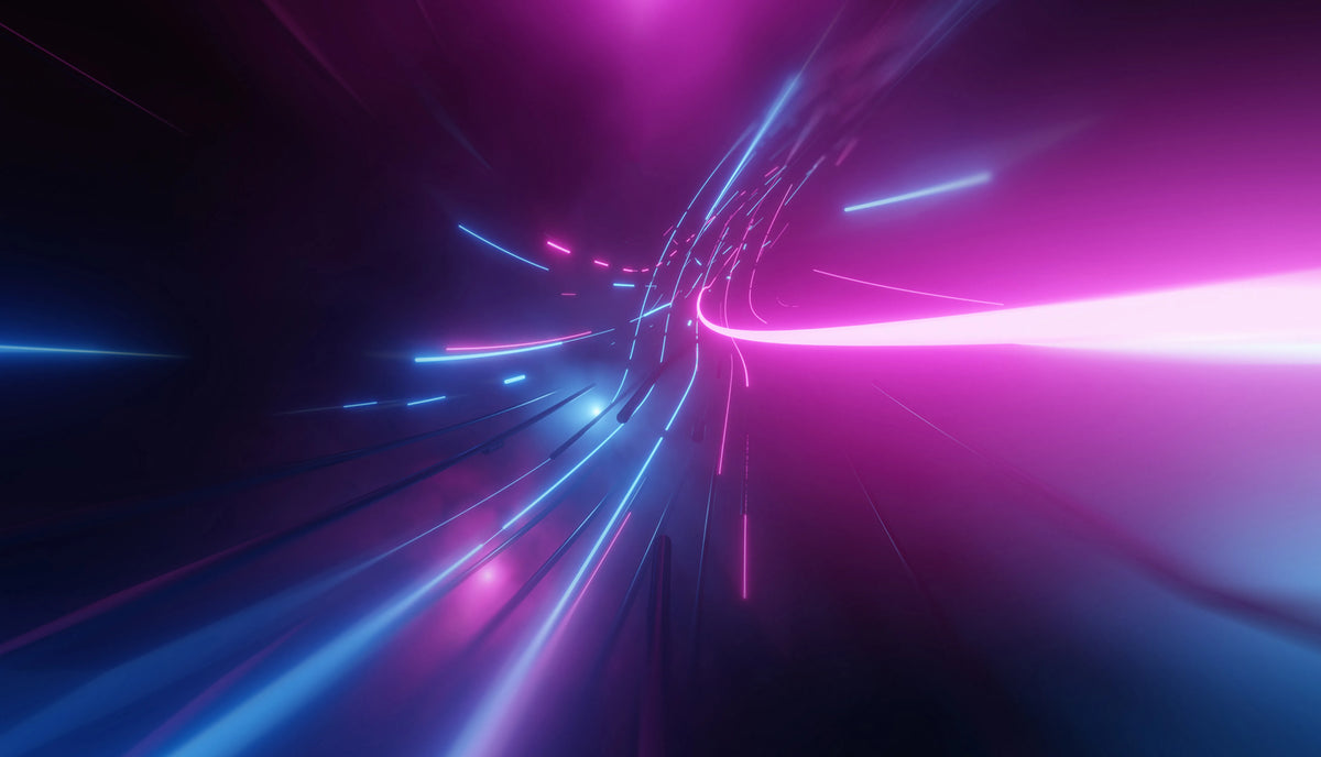 The Speed of Light, Midnight Mural Wallpaper - pure wallpaper artwork