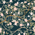 Japanese Garden, Night Mural Wallpaper - pure wallpaper artwork