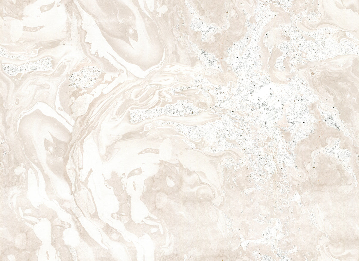 Marble Flow, Beige Mural Wallpaper - pure wallpaper artwork