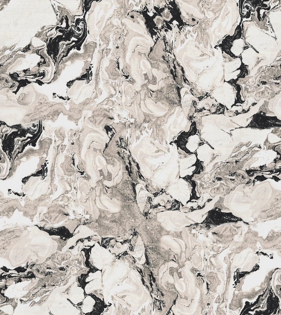 Stone Marble, Black Mural Wallpaper