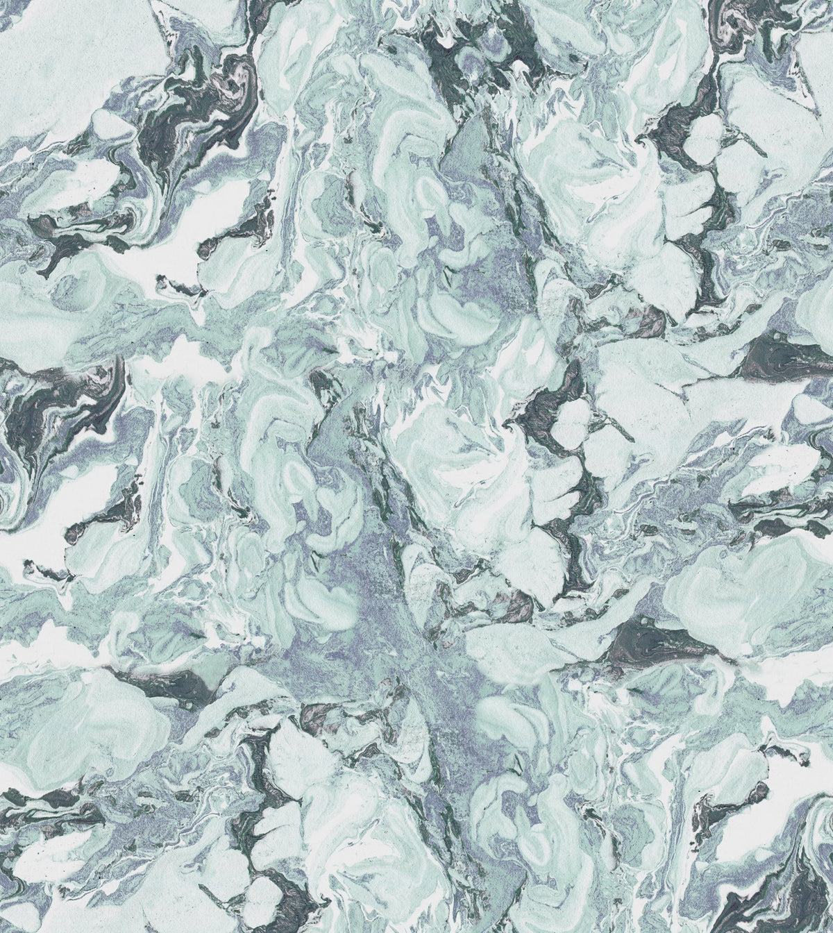 Stone Marble, Blue Mural Wallpaper - pure wallpaper artwork