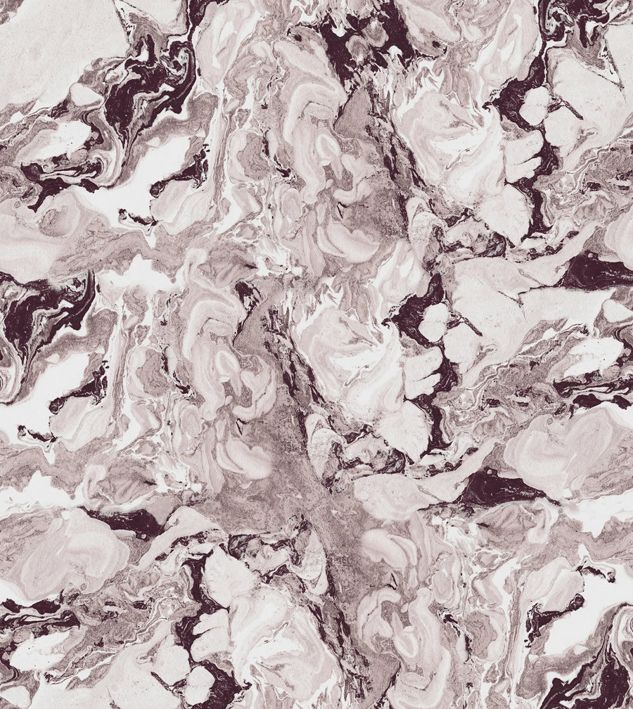 Stone Marble, Pink Mural Wallpaper