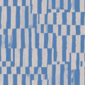 Broken Stripes, Blue Mural Wallpaper - pure wallpaper artwork
