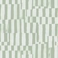 Broken Stripes, Green Mural Wallpaper - pure wallpaper artwork