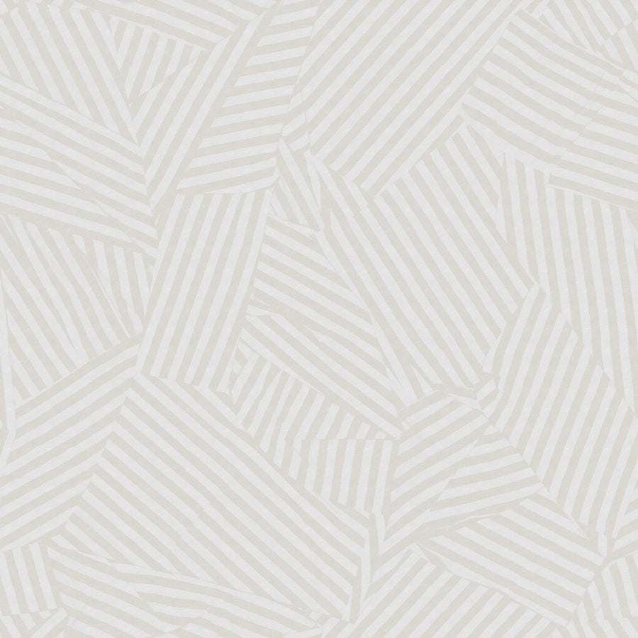 Abstract Weave, Beige Mural Wallpaper