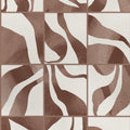 Floating Tiles, Brown Mural Wallpaper - pure wallpaper artwork