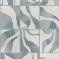 Floating Tiles, Blue Mural Wallpaper - pure wallpaper artwork